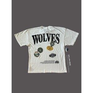 Darc Sport Wolves “Outside” Premium Vintage Tee 1391/2000 Men’s Large NWT